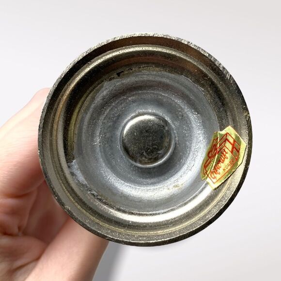 Vintage | Silver 25th Anniversary Rose In Vase - Picture 6 of 6